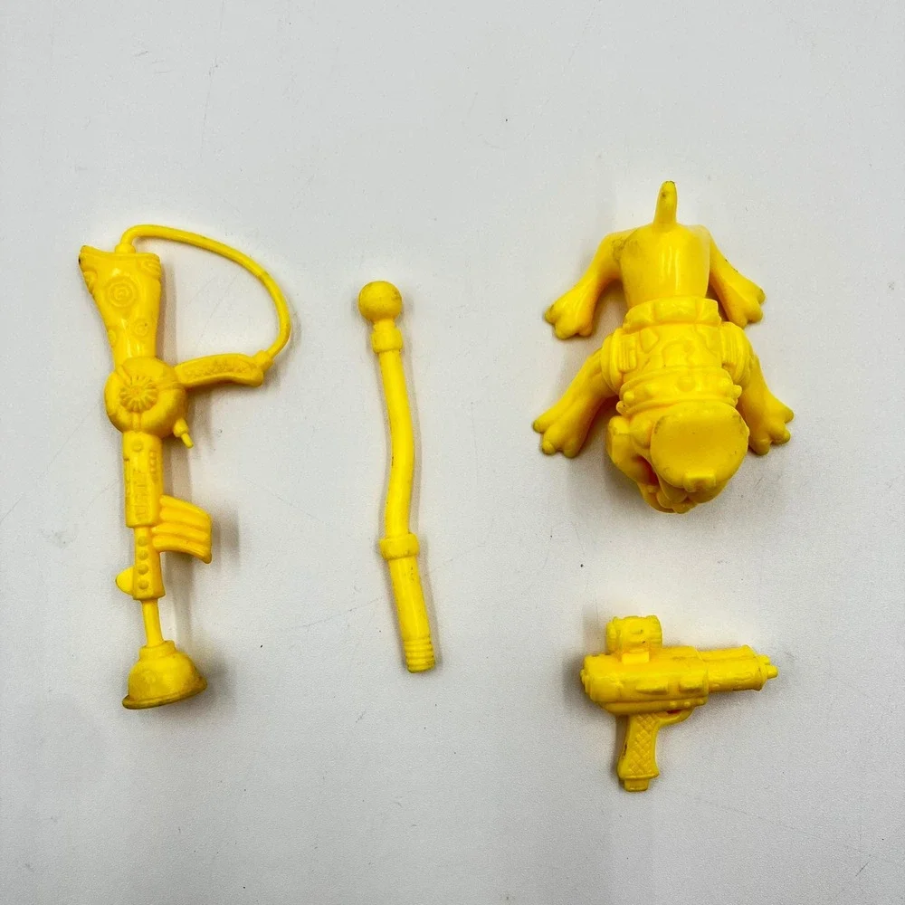 Vintage 1991 TMNT Raph the Green Beret Military Mutants Complete Accessories